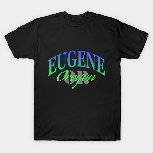 City Pride: Eugene, Oregon T-Shirt by Naves